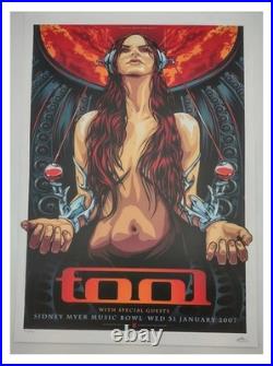 TOOL & PUSCIFER Concert Posters Lot Limited Edition Screen Prints Rare
