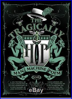 TRAGICALLY HIP Final Concert Tour Sold Out Poster 2016, from venue 18x24 Gord