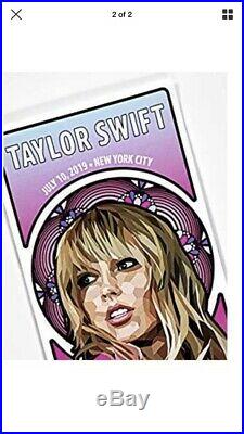 Taylor Swift Amazon Prime Day Concert Limited Edition Poster RARE #993/1000