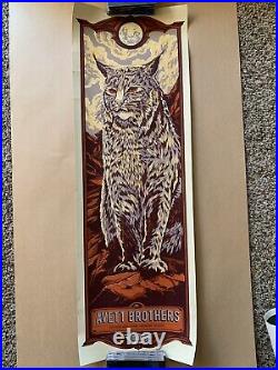 The Avett Brothers Red Rocks 2011 Mega Rare Concert Poster / Show edition