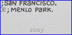 The Band Concert Poster Randy Tuten Signed San Francisco 1971 The Band Concert Poster Randy Tuten Signed San Francisco 1971