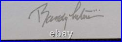 The Band Concert Poster San Francisco 1971 Randy Tuten Signed The Band Concert Poster San Francisco 1971 Randy Tuten Signed