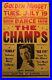 The_Champs_ORIGINAL_1960_Boxing_Style_Concert_Poster_01_wxqi