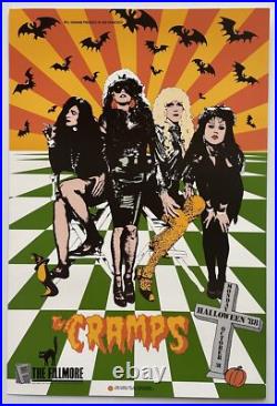 The Cramps Concert Poster San Francisco 1988 F-61 The Fillmore