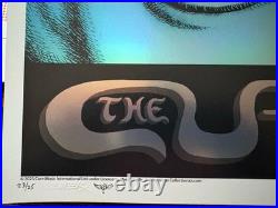 The Cure Emek Foil Concert Poster 23/25 Hollywood Bowl LA 5/23/2023 Signed