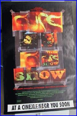The Cure Show 1993 Original Promo Poster Concert Jumbo Subway