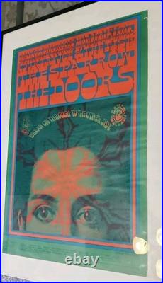 The Doors Avalon Ballroom Concert Poster 50-1 1967 Victor Moscoso Family D