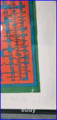 The Doors Avalon Ballroom Concert Poster 50-1 1967 Victor Moscoso Family D