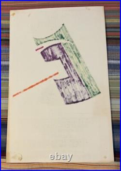 The EXPLOSIVES Concert Poster by The Phogg Foundation 1979 Austin Texas DAZE