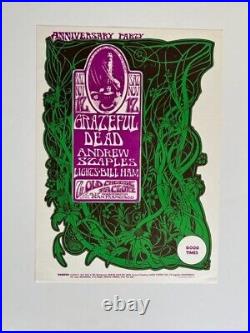 The Grateful Dead Andrew Staples Original Concert Poster