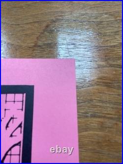 The Grateful Dead Original 1984 Alpine Valley Concert Tour Promotional Poster