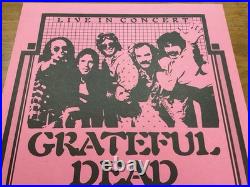 The Grateful Dead Original 1984 Alpine Valley Concert Tour Promotional Poster