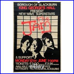The Jam 1978 King Georges Hall Blackburn Concert Poster (UK)