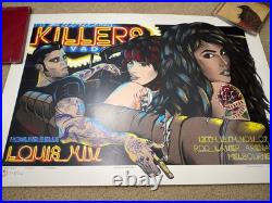 The Killers Signed And Numbered Concert Poster Rare 302/500 Rhys Cooper The Killers Signed And Numbered Concert Poster Rare 302/500 Rhys Cooper