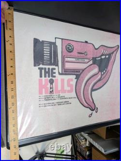 The Kills Original North America Tour Event 2013 LTD Show Concert Poster The Kills Original North America Tour Event 2013 LTD Show Concert Poster