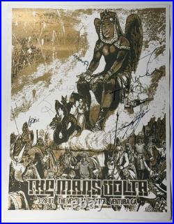 The Mars Volta Signed 2007 Ventura Theater Concert Poster 23x18
