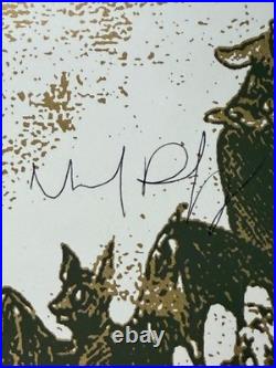 The Mars Volta Signed 2007 Ventura Theater Concert Poster 23x18