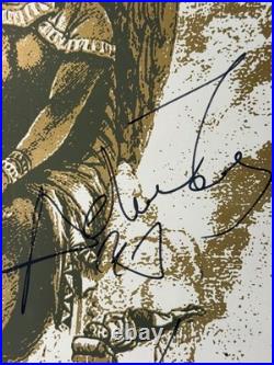 The Mars Volta Signed 2007 Ventura Theater Concert Poster 23x18