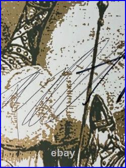 The Mars Volta Signed 2007 Ventura Theater Concert Poster 23x18