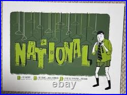 The National St. Vincent ORIGINAL CONCERT POSTER NYC Brooklyn 3 Venues 2007