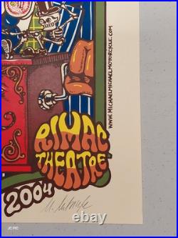 The Pixies 2004 Artist Signed Limited Edition 142/378 Gig Concert Poster Rimac