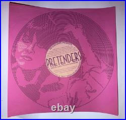 The Pretenders Bow Wow Wow 2/1982 Concert Poster Original Serigraph Only Example