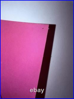 The Pretenders Bow Wow Wow 2/1982 Concert Poster Original Serigraph Only Example