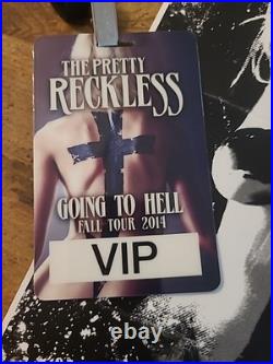 The Pretty Reckless Signed Concert Poster And Vip Pass The Pretty Reckless Signed Concert Poster And Vip Pass