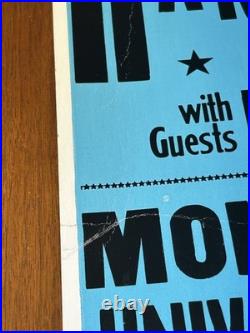 The Ramones ORIGINAL Concert Poster 1984, Eugene, Oregon punk