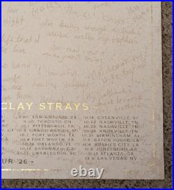 The Red Clay Strays Original Concert Tour Poster, 2026 FOIL # 139 of 1000