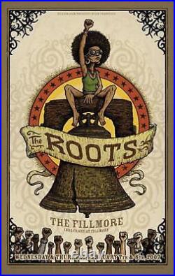 The Roots Fillmore 2007 Concert Poster F840 Original Marq Spusta