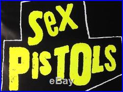 The Sex Pistols Poster Germany European Concert ORIGINAL, Not a Re-Print