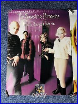 The Smashing Pumpkins Lot of 2 Posters Siamese Dream MCIS Tour Concert 18 x 24