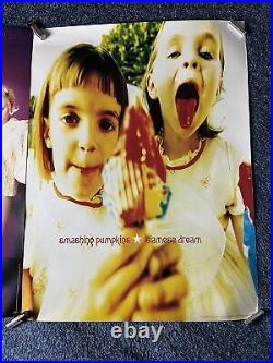 The Smashing Pumpkins Lot of 2 Posters Siamese Dream MCIS Tour Concert 18 x 24
