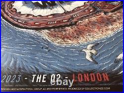 The Who O2 Arena London 2023 UK Poster 18x24. Sold Out. Hologram. 134/150