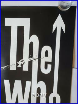 The Who Original Iconic Gorgeous Vienna AOR BG FD Concert Poster