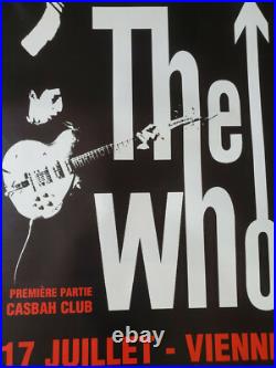 The Who Original Iconic Gorgeous Vienna AOR BG FD Concert Poster