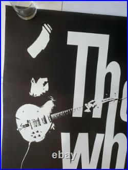 The Who Original Iconic Gorgeous Vienna AOR BG FD Concert Poster