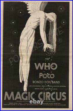 The Who Poco Tommy Los Angeles 1969 Concert News Ad Poster Original