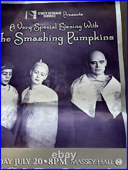 The smashing pumpkins Original Concert Poster 1998 RARE