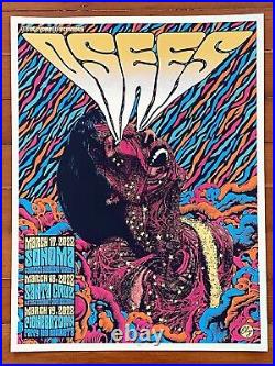 Thee Oh Sees Concert Tour Poster Print Edition of 100 hand numbered Elzo Durt Thee Oh Sees Concert Tour Poster Print Edition of 100 hand numbered Elzo Durt