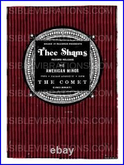 Thee Shams Poster with American Minor 2005 Concert