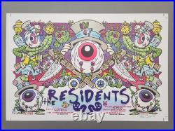 Three The Residents Concert Posters by Steven Cerio, Rare Artist's Proofs 2001