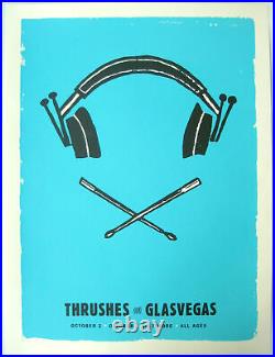 Thrushes Concert Poster Baltimore 2008