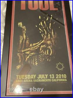 TooL concert poster-Sacramento CA 7/13/10 artwork/Adam Jones print RARE