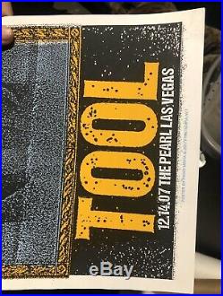 Tool 2007 concert posters from Las Vegas 12-13 And 12-14, 2007