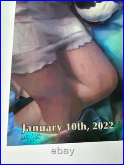 Tool Band Concert Poster Eugene Tour January 10 2022 642/650 Korin Faught Art