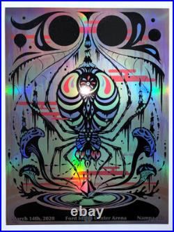 Tool Band Concert Poster Nampa Tour March 14 2020 /650 Camille Rose Garcia