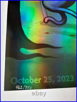 Tool Band Concert Tour Poster Edmonton October 25 2023 462/750 Travis Lampe Art