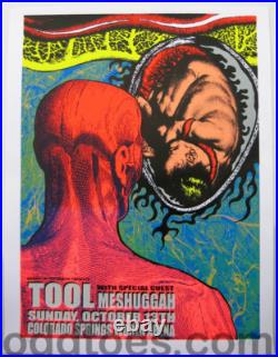 Tool Meshuggah Concert Poster 2002 Colorado